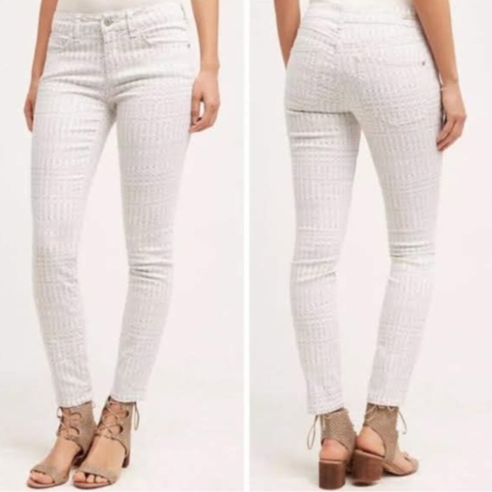Anthropologie Pilcro & the Letterpress Stet Skinny Mid-rise Skinny Jeans
